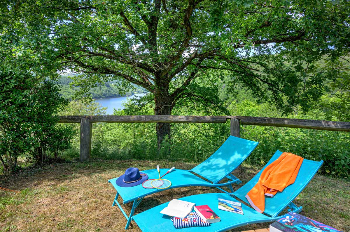 location hébergement haut de gamme camping bord des gorges de la loire