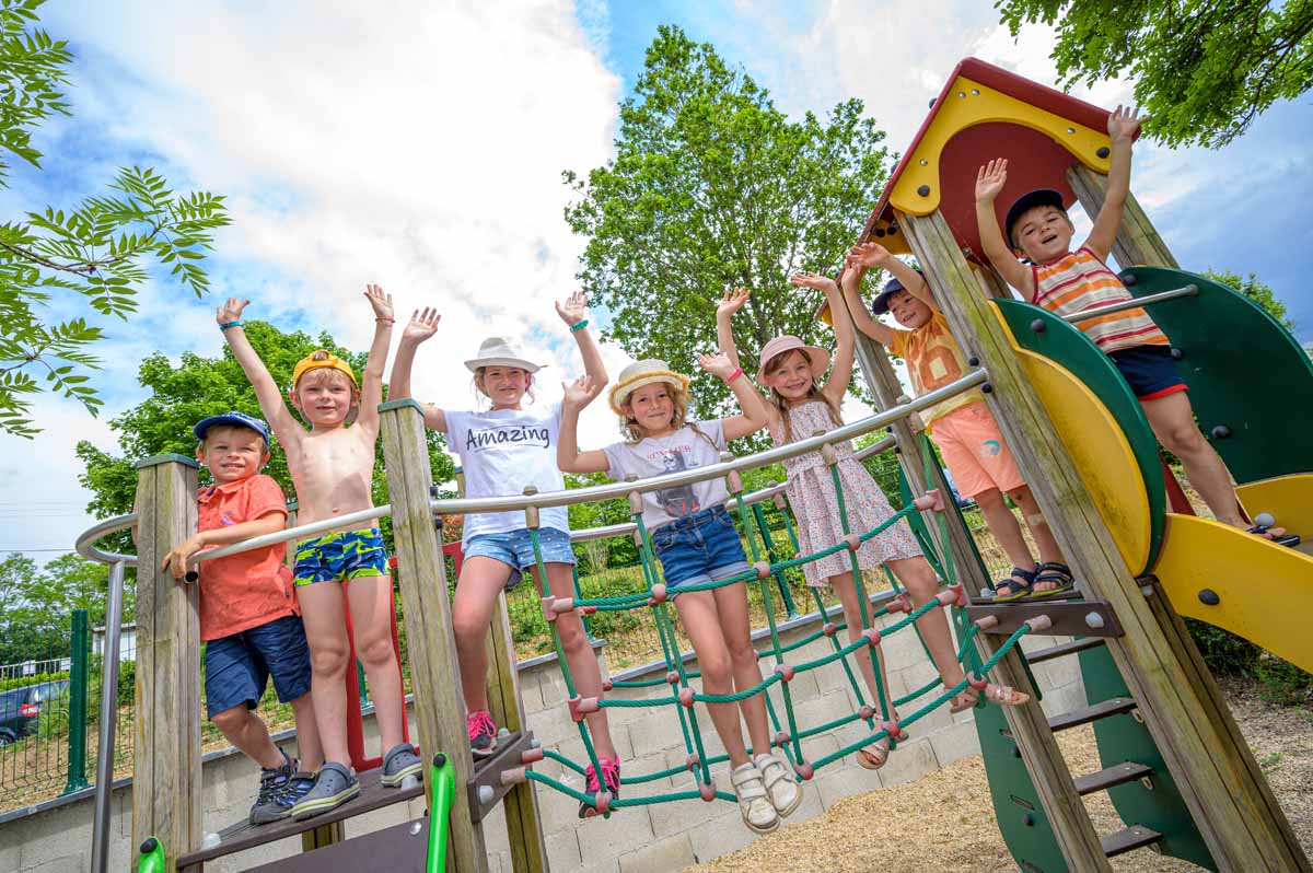 aire de jeux du camping dans la Loire