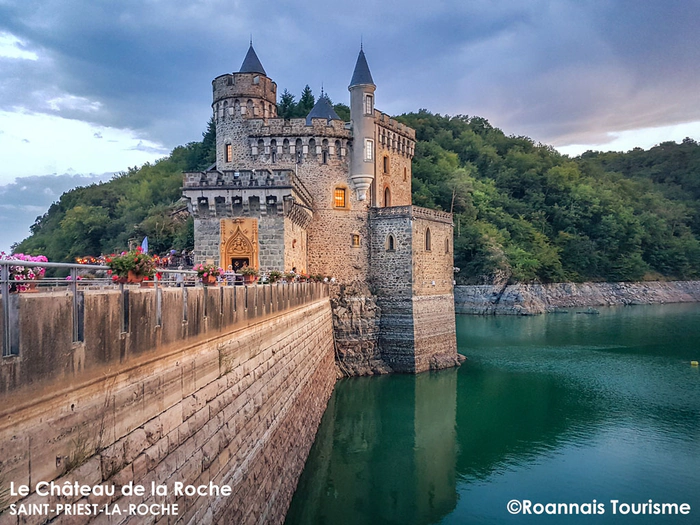 Les château de la Roche pouvant être visité